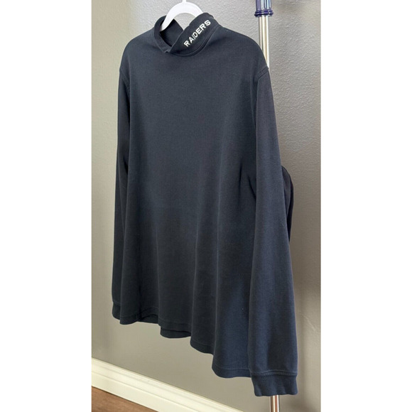 LAS VEGAS RAIDERS Men's Size Large Long Sleeve Shirt Croft and Barrow NFL - Picture 4 of 9